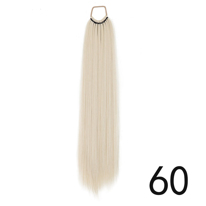 synthetic wrap around ponytail extensions, view 7 - MRSLM