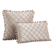 velvet plaid throw pillow covers, view 16 - MRSLM