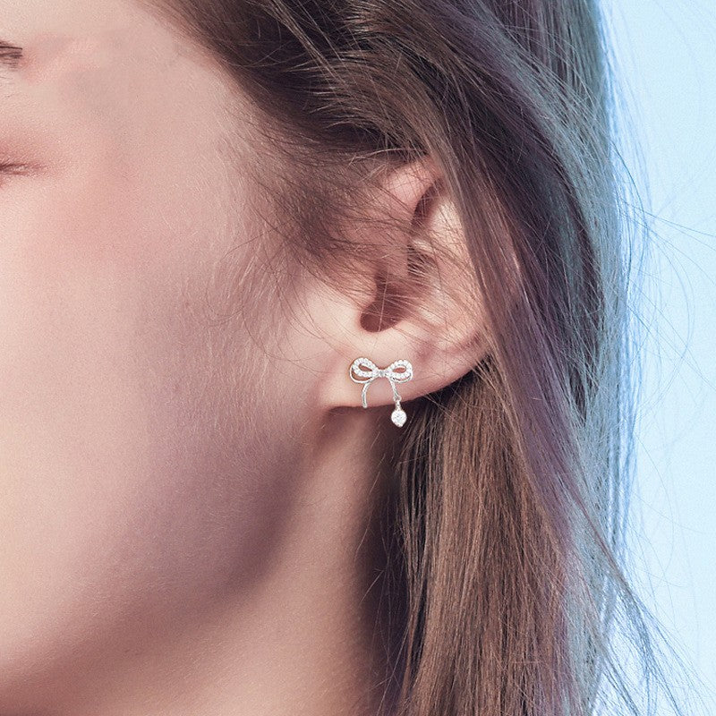 925 Silver Butterfly Stud Earrings