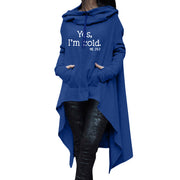 halloween printed mid-length hoodie, view 3 - MRSLM