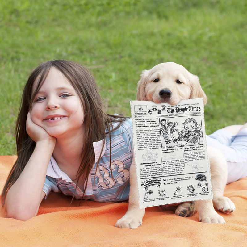 newspaper dog chew toy, view 5 - MRSLM