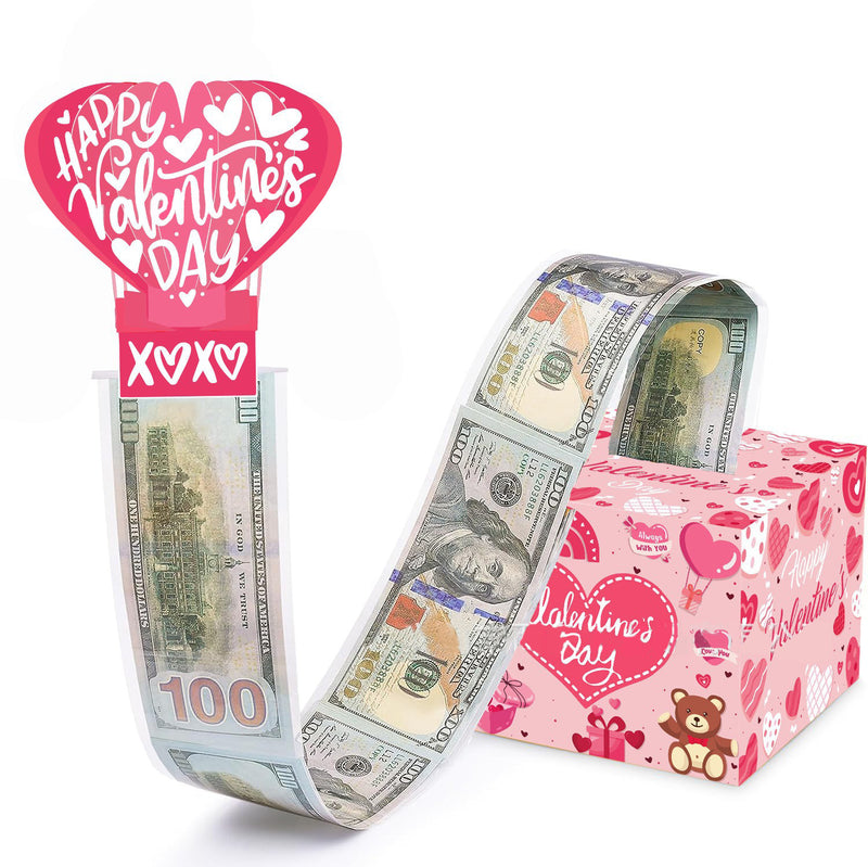 Valentine's Day Surprise Bounce Box DIY Folding Gift Box