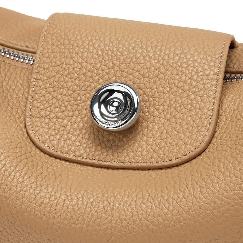 leather crossbody shoulder bag, view 12 - MRSLM