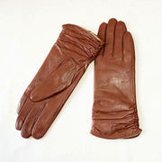 women's retro sheepskin riding gloves, view 17 - MRSLM