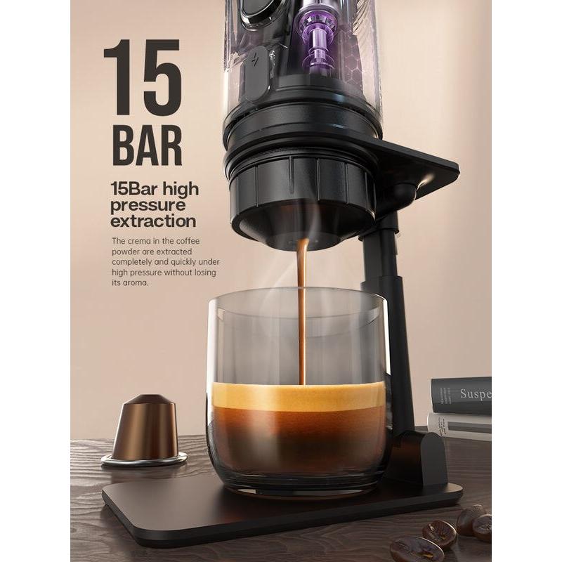 Portable espresso coffee maker, view 5 - MRSLM