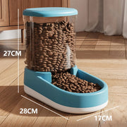 large capacity dog food dispenser, view 7 - MRSLM