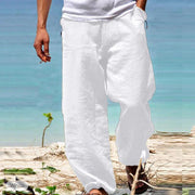 men's summer drawstring beach pants, view 6 - MRSLM