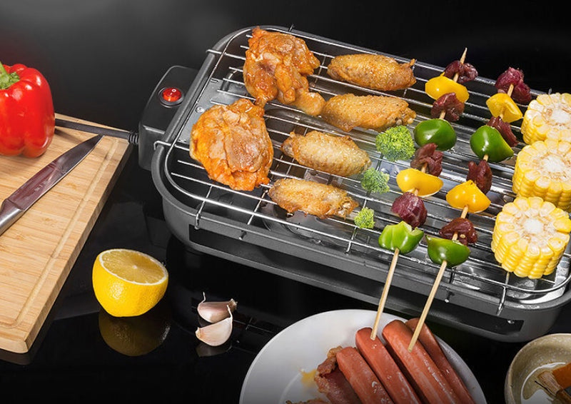 household square electric grill, view 5 - MRSLM