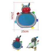 baby car mirror with plush animals, view 11 - MRSLM