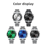 men's green dial quartz watch, view 2 - MRSLM