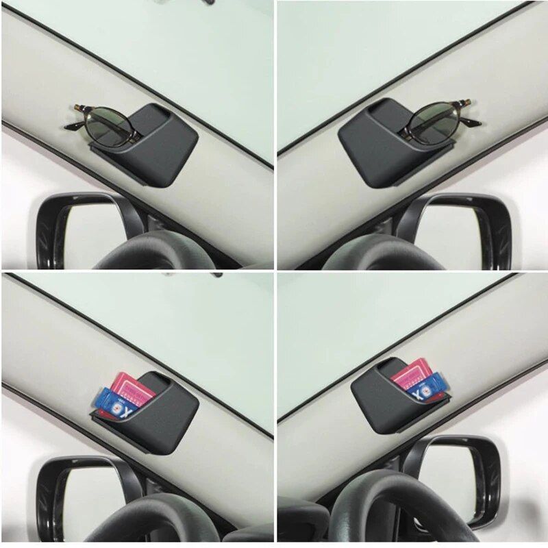 Car sunglasses and phone organizer box, view 10 - MRSLM