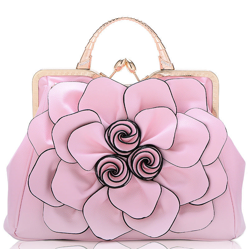 solid color PU tote shoulder bag, view 6 - MRSLM