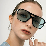 fashion square rivet sunglasses, view 11 - MRSLM