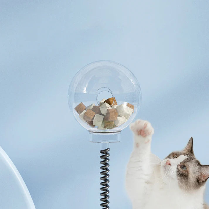 interactive pet puzzle food ball, view 7 - MRSLM