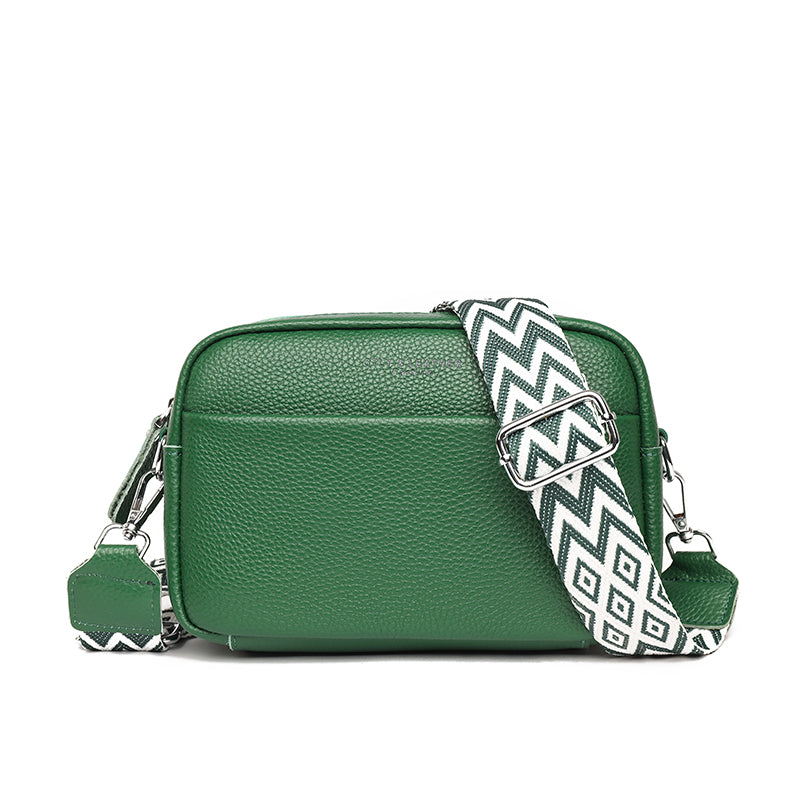 leather crossbody bag, view 8 - MRSLM