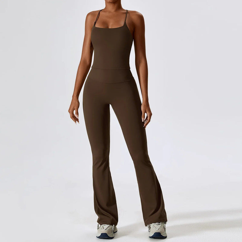 Seamless yoga sportswear set, view 22 - MRSLM
