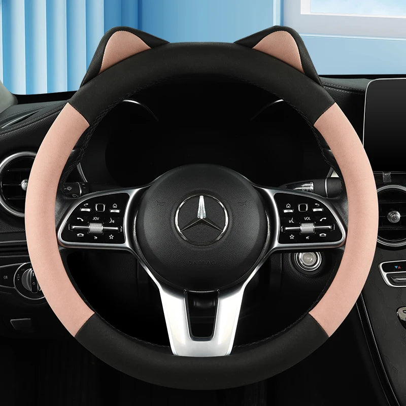 cat ears steering wheel cover, view 4 - MRSLM