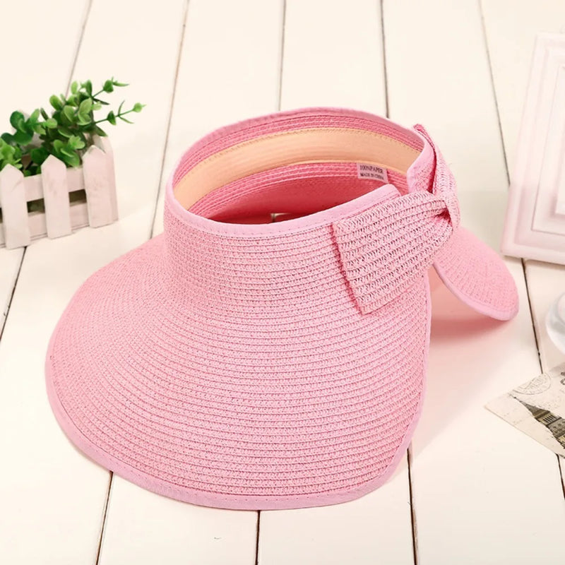 foldable sequin sunshade hat, view 6 - MRSLM