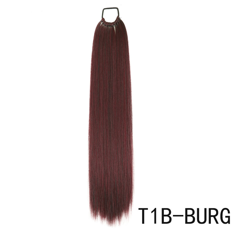 synthetic wrap around ponytail extensions, view 11 - MRSLM