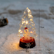 Christmas light-up window and tabletop decoration, view 5 - MRSLM
