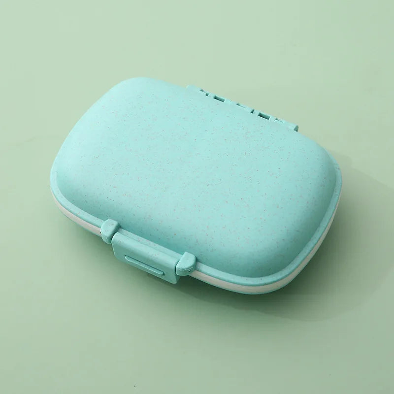 8-grid travel pill box, view 2 - MRSLM