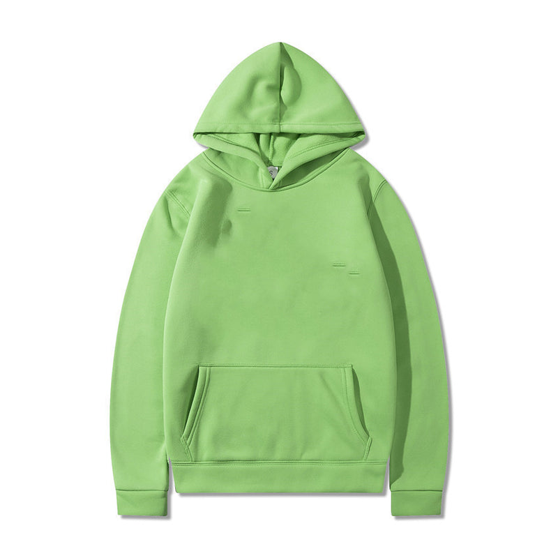 soft fleece hoodie light green, view 2 - MRSLM