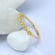 s925 silver simple opal ring, view 5 - MRSLM