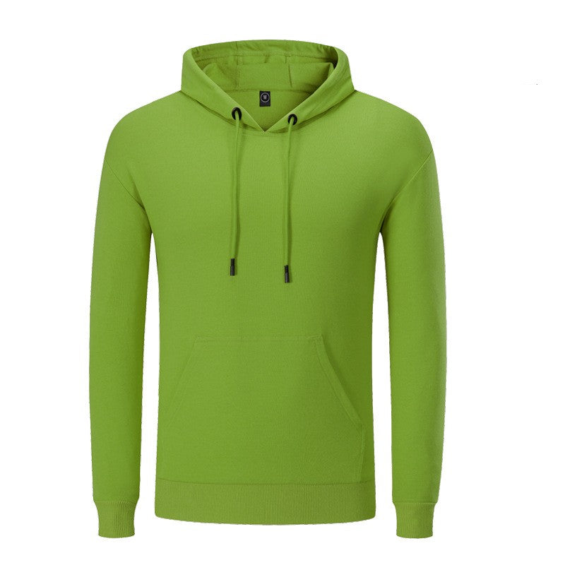 hooded cotton zipper pullover, view 3 - MRSLM