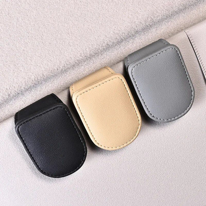 Universal Car Sunglasses Holder with Card Slot