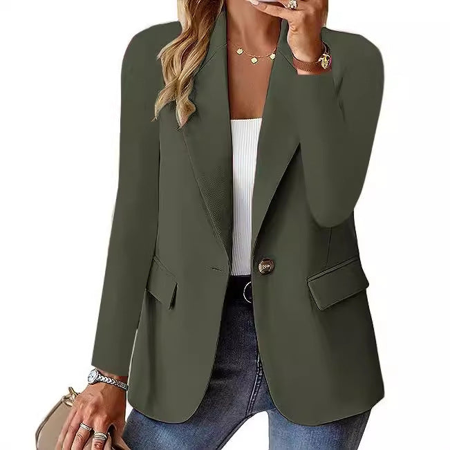 Women's casual blazer jacket, view 5 - MRSLM