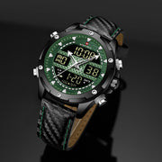 men's dual display sports watch - MRSLM