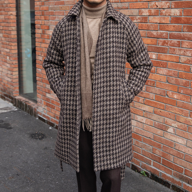 houndstooth men's warm jacket, view 3 - MRSLM