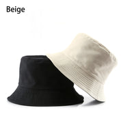 reversible cotton bucket hat, view 3 - MRSLM