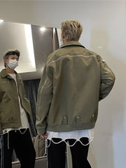 Men's retro zipper jacket, view 8 - MRSLM