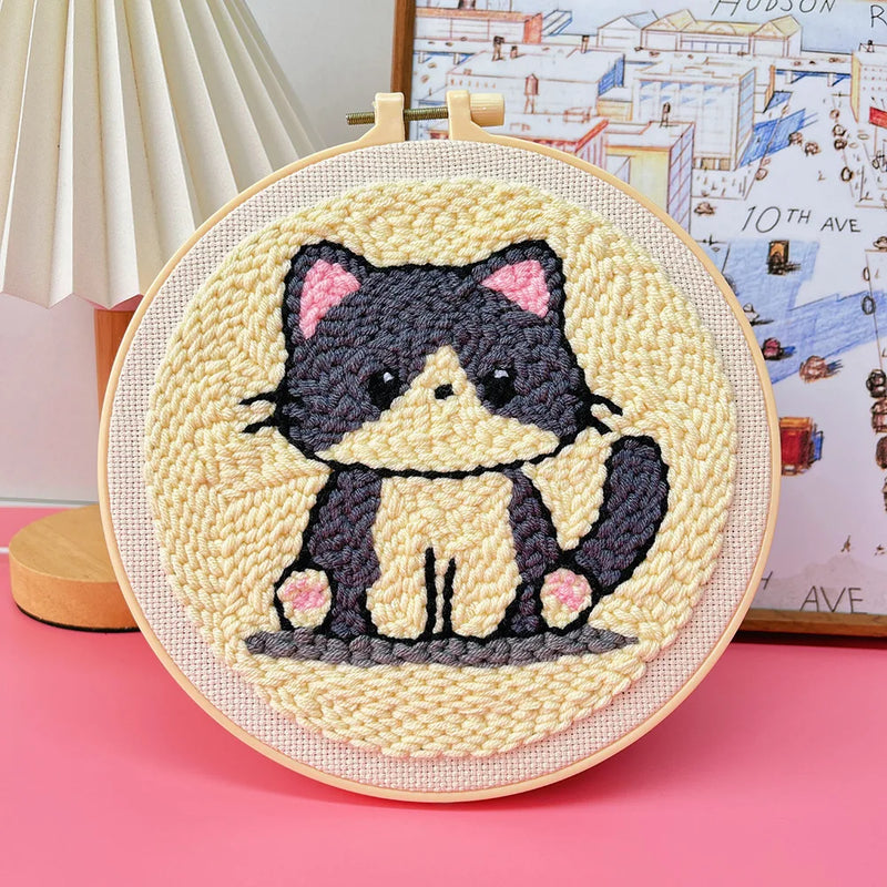 Punch needle embroidery starter kit, view 6 - MRSLM