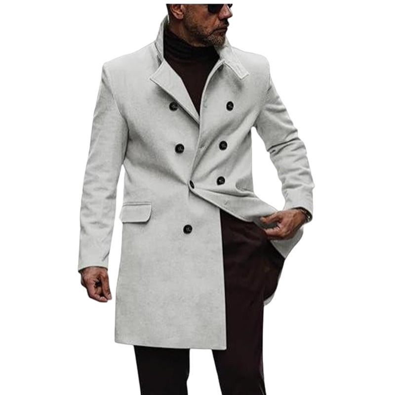 men's woolen coat, view 5 - MRSLM