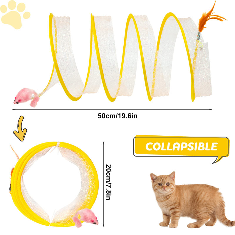 collapsible cat tunnel, view 6 - MRSLM