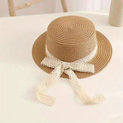 children's princess straw hat, view 2 - MRSLM