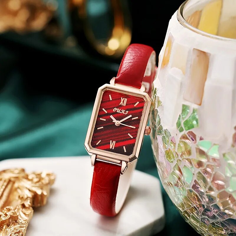 women's square dial watch, view 14 - MRSLM