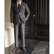 single breasted slim fit 2-piece suit, view 2 - MRSLM