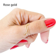 adjustable single and double layer ring, view 6 - MRSLM