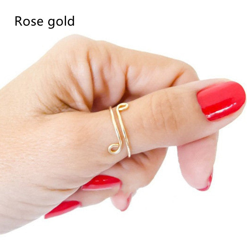 adjustable single and double layer ring, view 6 - MRSLM