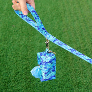flower print dog walking bag, view 6 - MRSLM