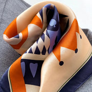 mulberry silk square scarf, view 5 - MRSLM