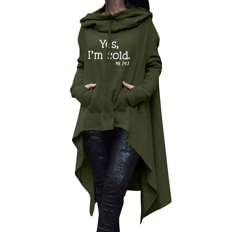 halloween printed mid-length hoodie, view 2 - MRSLM