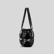 Rhombus quilted tote bag, view 5 - MRSLM