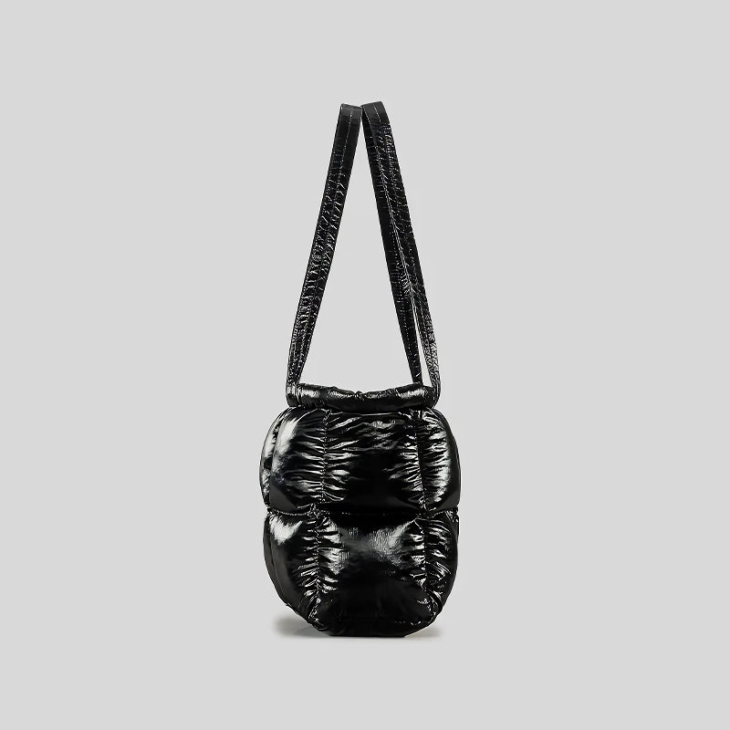 Rhombus quilted tote bag, view 5 - MRSLM