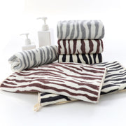 quick-dry zebra stripe microfiber towel, view 6 - MRSLM