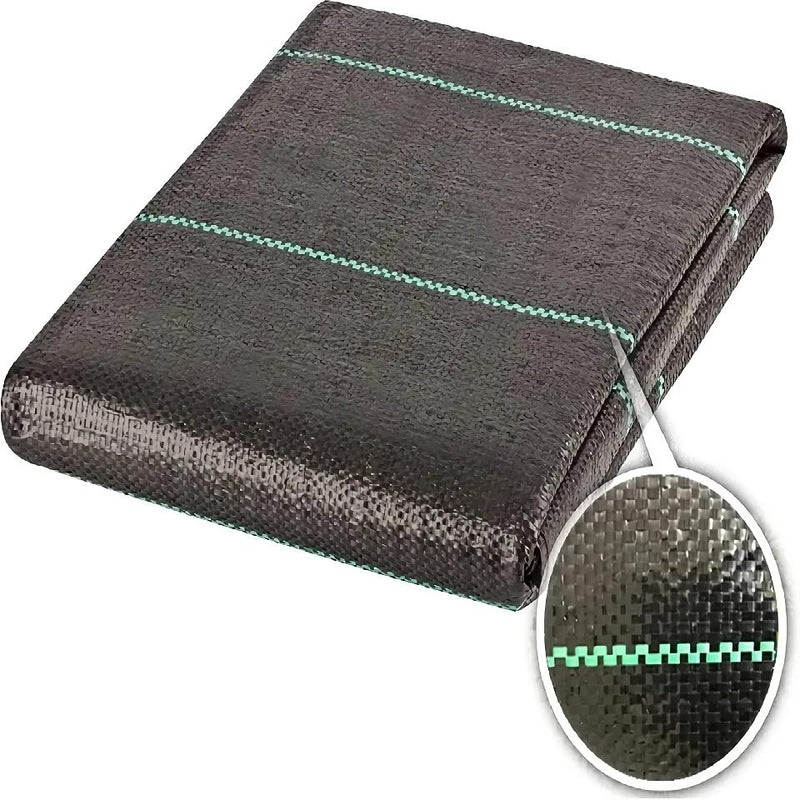 weed barrier garden floor mat, view 2 - MRSLM