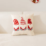 Embroidered Christmas pillow cover, view 10 - MRSLM